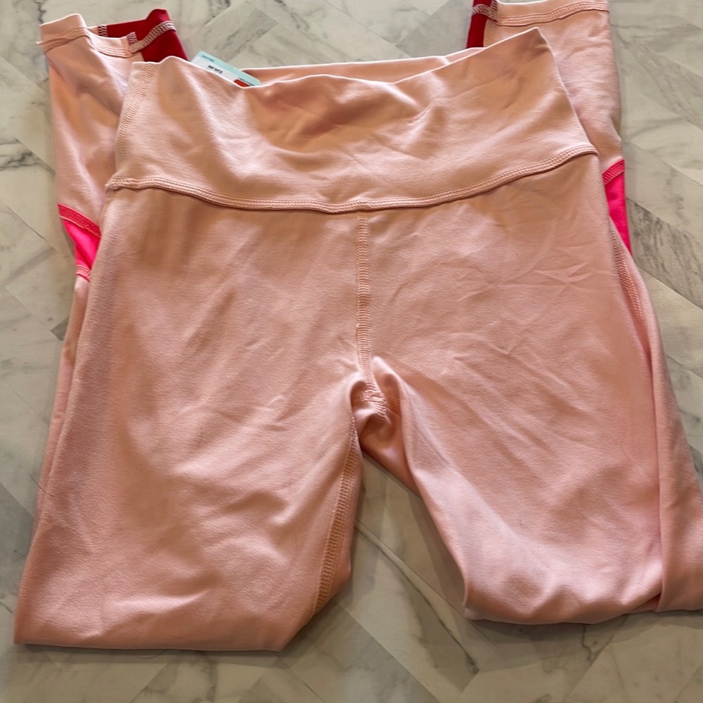 Girls leggings size medium color pink brand DSG